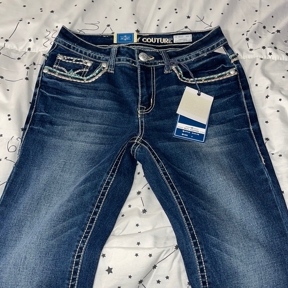 Sexy couture jeans size 5
